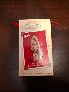 Rare Hallmark Keepsake Barbie as Rapunzel 2002 Ornament Brand New